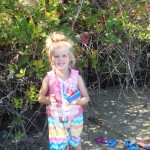 Sierra at the beach